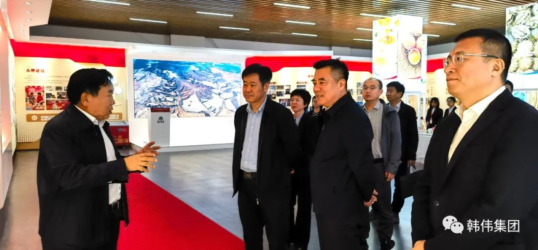 農(nóng)業(yè)農(nóng)村部“菜籃子”檢查團(tuán)到韓偉集團(tuán)